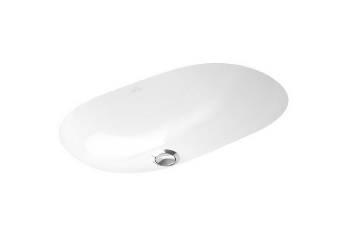 Умывальник встраиваемый Villeroy&Boch O'Novo 60x35, без отв. смесителя, 41626001