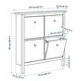 Тумба для обуви Кантри  (Hemnes) 04