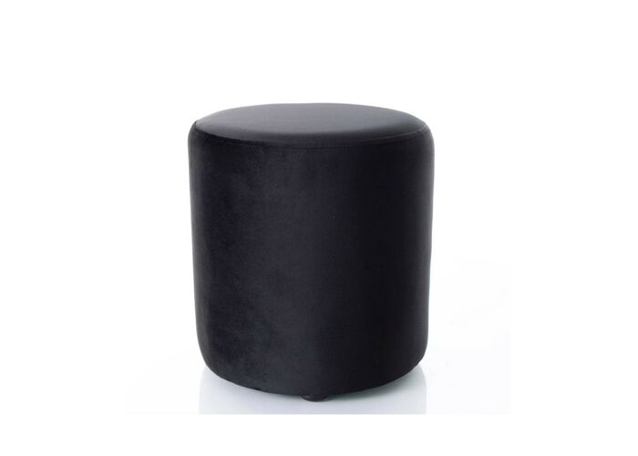 Пуф SIGNAL DOTI C Velvet Bluvel 19 черный