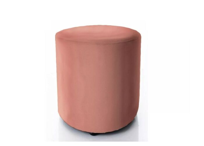 Пуф SIGNAL DOTI C Velvet Bluvel 52 античный розовый