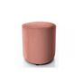 Пуф SIGNAL DOTI C Velvet Bluvel 52 античный розовый