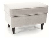 Пуф SIGNAL RON Velvet Bluvel 03 светло-серый/..