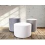 Пуф SIGNAL DOTI A Velvet Bluvel 13 серый