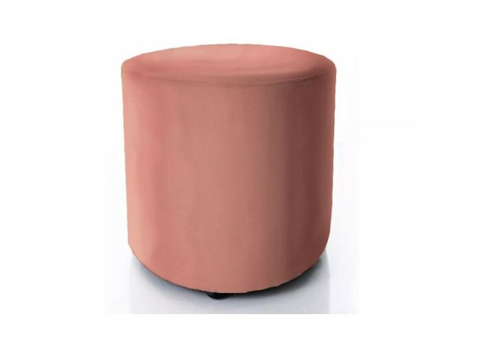Пуф SIGNAL DOTI B Velvet Bluvel 52 античный розовый