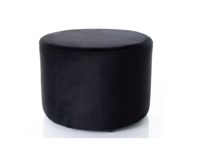 Пуф SIGNAL DOTI A Velvet Bluvel 19 черный