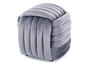Пуф SIGNAL BRUNI Velvet серый..