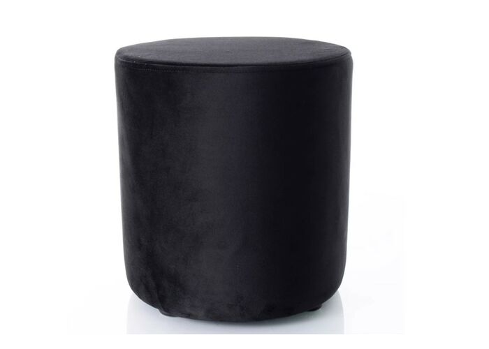 Пуф SIGNAL DOTI B Velvet Bluvel 19 черный