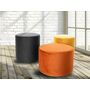 Пуф SIGNAL DOTI B Velvet Bluvel 19 черный