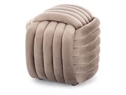 Пуф SIGNAL BRUNI Velvet темно-бежевый..