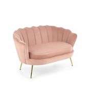 Софа HALMAR AMORINITO XL светло-розовый/золотой