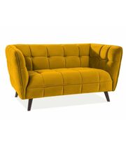 Диван SIGNAL CASTELLO 2 Velvet Bluvel 68 карри/венге