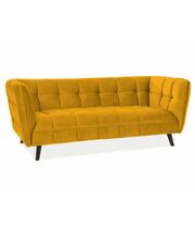 Диван SIGNAL CASTELLO 3 Velvet Bluvel 68 карри/венге