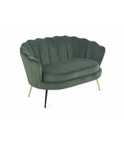 Софа HALMAR AMORINITO XL темно-зеленый/золотой