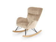 Кресло-качалка HALMAR CASTRO бежевый..