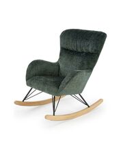 Кресло-качалка HALMAR CASTRO темно-зеленый