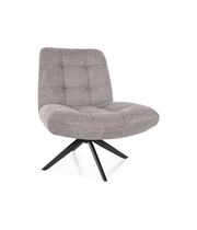 Кресло SIGNAL ALICE Brego 07 серый/черный