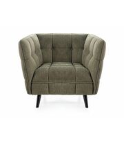 Кресло SIGNAL CASTELLO 1 Brego 77 оливковый/венге