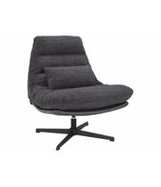 Кресло SIGNAL FELICIA Raven 18 темно-серый/черный/черный мат