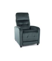 Кресло SIGNAL OTUS Velvet Bluvel 78 раскладное, зеленый