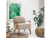 Кресло HALMAR PASTORE светло-серый/светлый ор..