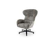 Кресло HALMAR FRANCO серый/черный..