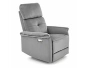 Кресло HALMAR SEMIR раскладное, серый..