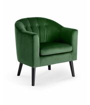 Кресло HALMAR MARSHAL темно-зеленый/черный