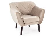 Кресло SIGNAL KARO 1 Velvet Bluvel 40 темно-б..