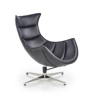 Кресло HALMAR LUXOR черный/хром