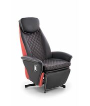 Кресло HALMAR CAMARO черный/красный