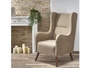 Кресло HALMAR CHESTER бежевый (ножки натураль..