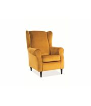 Кресло SIGNAL BARON Velvet Bluvel 68 карри/венге