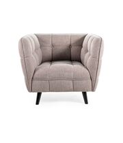 Кресло SIGNAL CASTELLO 1 Brego 34 бежевый/венге