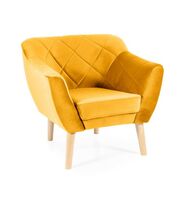 Кресло SIGNAL KARO 1 Velvet Bluvel 68 карри/бук