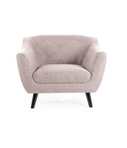 Кресло SIGNAL MOLLY 1 Brego 34 бежевый/венге