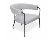 Кресло Sheffilton SHT-AMS120 светло-серый/ант..