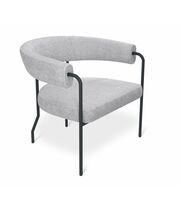 Кресло Sheffilton SHT-AMS120 светло-серый/антрацит