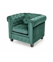 Кресло HALMAR ERIKSEN темно-зеленый/черный