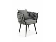 Кресло HALMAR AVATAR серый/черный..