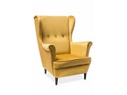 Кресло SIGNAL LORD Velvet Bluvel 68 карри/вен..