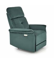 Кресло HALMAR SEMIR раскладное, темно-зеленый