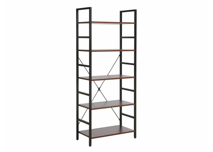 Стеллаж SIGNAL LOFT R5 орех/черный 146/60
