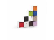 Стеллаж HALMAR CABOTO белый..