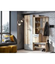 Прихожая SV-МЕБЕЛЬ "Фаворит 1 К" Дуб Делано/Цемент Светлый