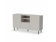 Комод HALMAR PAXOS KM-1 кашемир/черный..