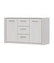 Комод SV-МЕБЕЛЬ (МС Гамма 20 К) Серия №4 Ясень анкор  светлый / Сандал светлый, 3 ящ. двухстворчатый