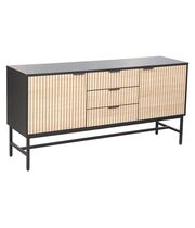 Комод SIGNAL MAGO K1 дуб/черный мат