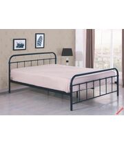 Кровать HALMAR LINDA черный, 120/200