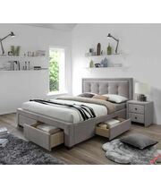 Кровать HALMAR EVORA бежевый, 160/200