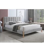 Кровать SIGNAL BELMONT Raven 06 серый/орех, 160/200